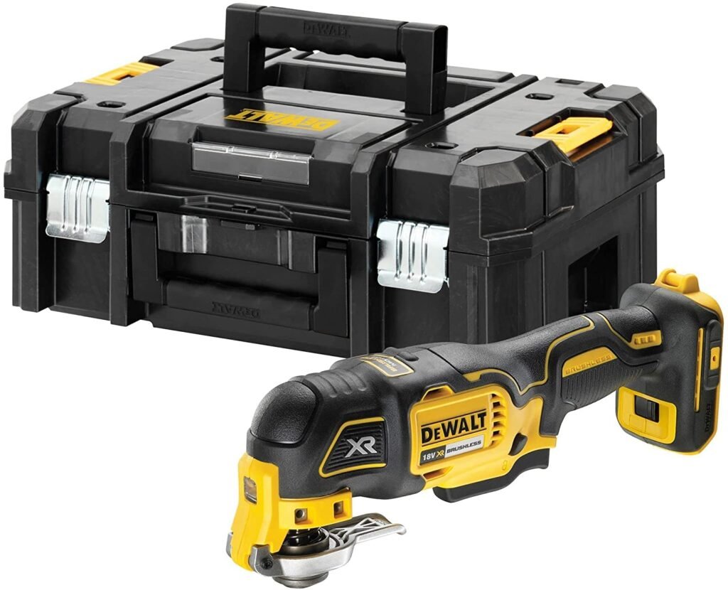 DEWALT DCS356NT-XJ: Multi-herramienta oscilante sin escobillas para máxima eficiencia y versatilidad