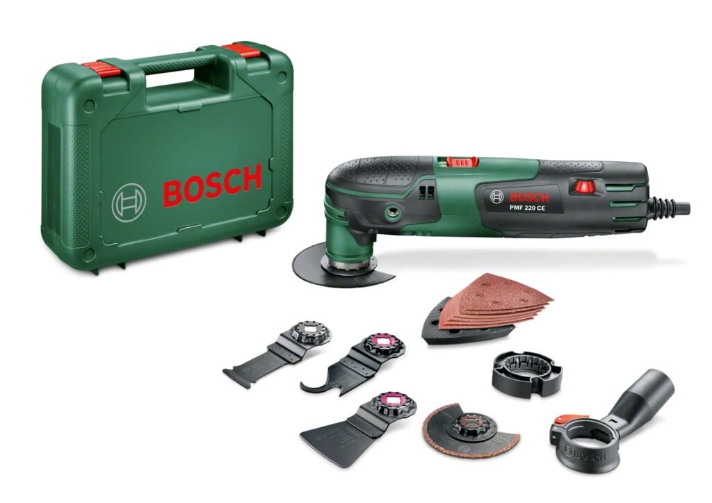 Bosch Multiherramienta PMF 220 CE: Potente y Versátil para Bricolaje Perfecto