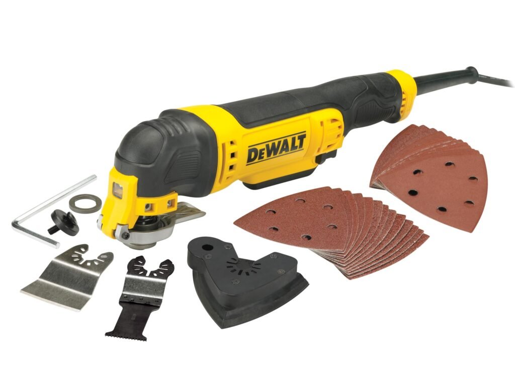 DeWalt DWE315B: Herramienta Multifunción Versátil para Bricolaje y Profesionales