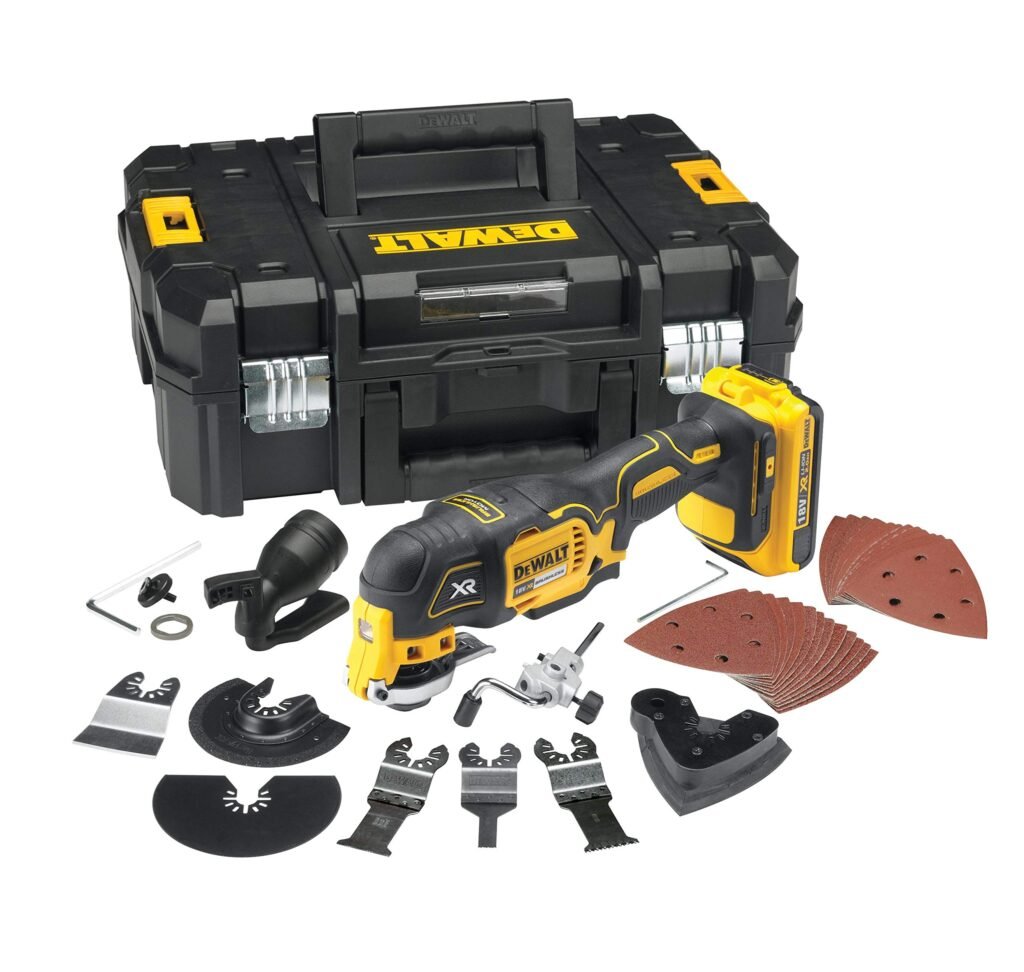 Multi-herramienta Oscilante DeWalt DCS355D2-QW: Potencia y Versatilidad Sin Límites