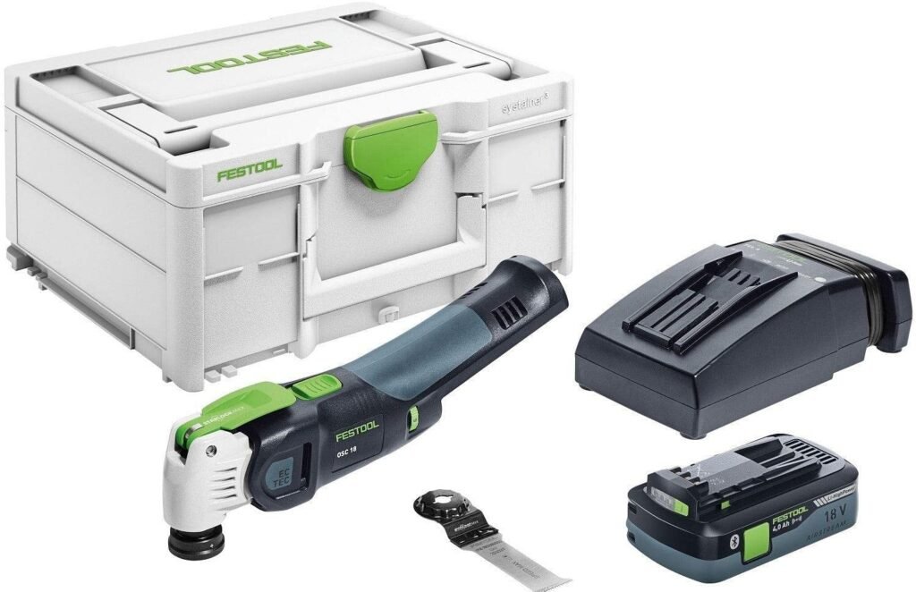 Festool OSC 18 HPC 4.0 EI-Plus VECTURO: La Herramienta Multifuncional Ideal para Cortes Precisos