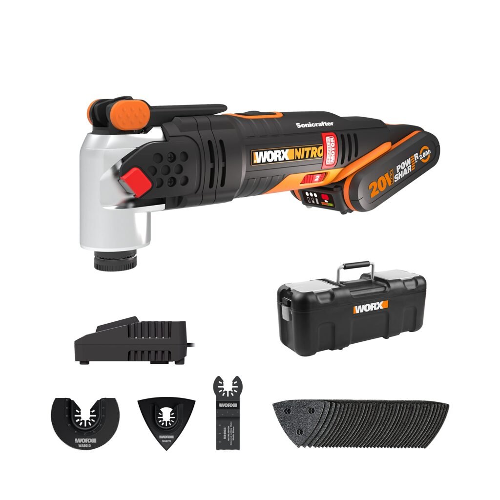 Multiherramienta Brushless Sonicrafter de WORX: Potencia y Versatilidad Inigualables para tus Proyectos