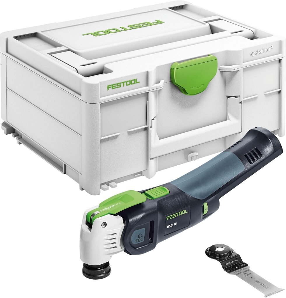 Festool OSC 18 E-Basic VECTURO: La herramienta versátil para cortes precisos