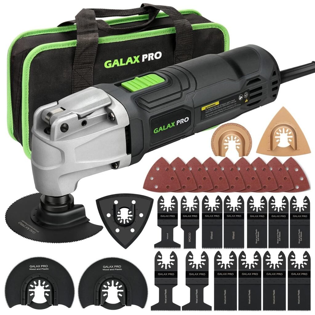 GALAX PRO Kit de Multiherramienta Oscilante: Potencia y Versatilidad para Bricolaje