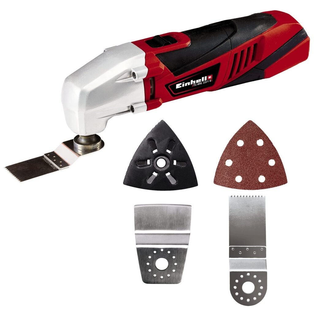 Herramienta Multifuncional Einhell TC-MG 220/1 E para Bricolaje Eficaz y Versátil