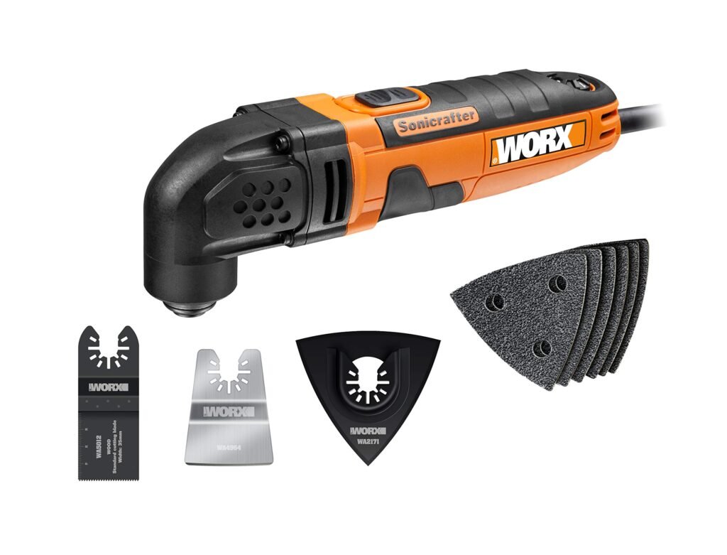 Potente Multiherramienta Sonicrafter de WORX para Bricolaje y Hogar