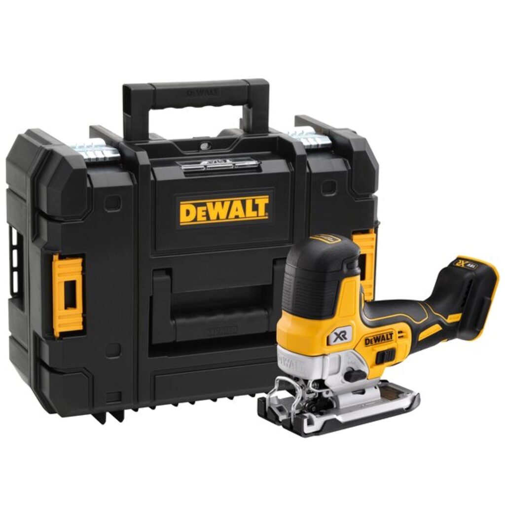 Sierra de Calar DEWALT DCS335NT-XJ: Potencia y Precisión en Corte Eficiente