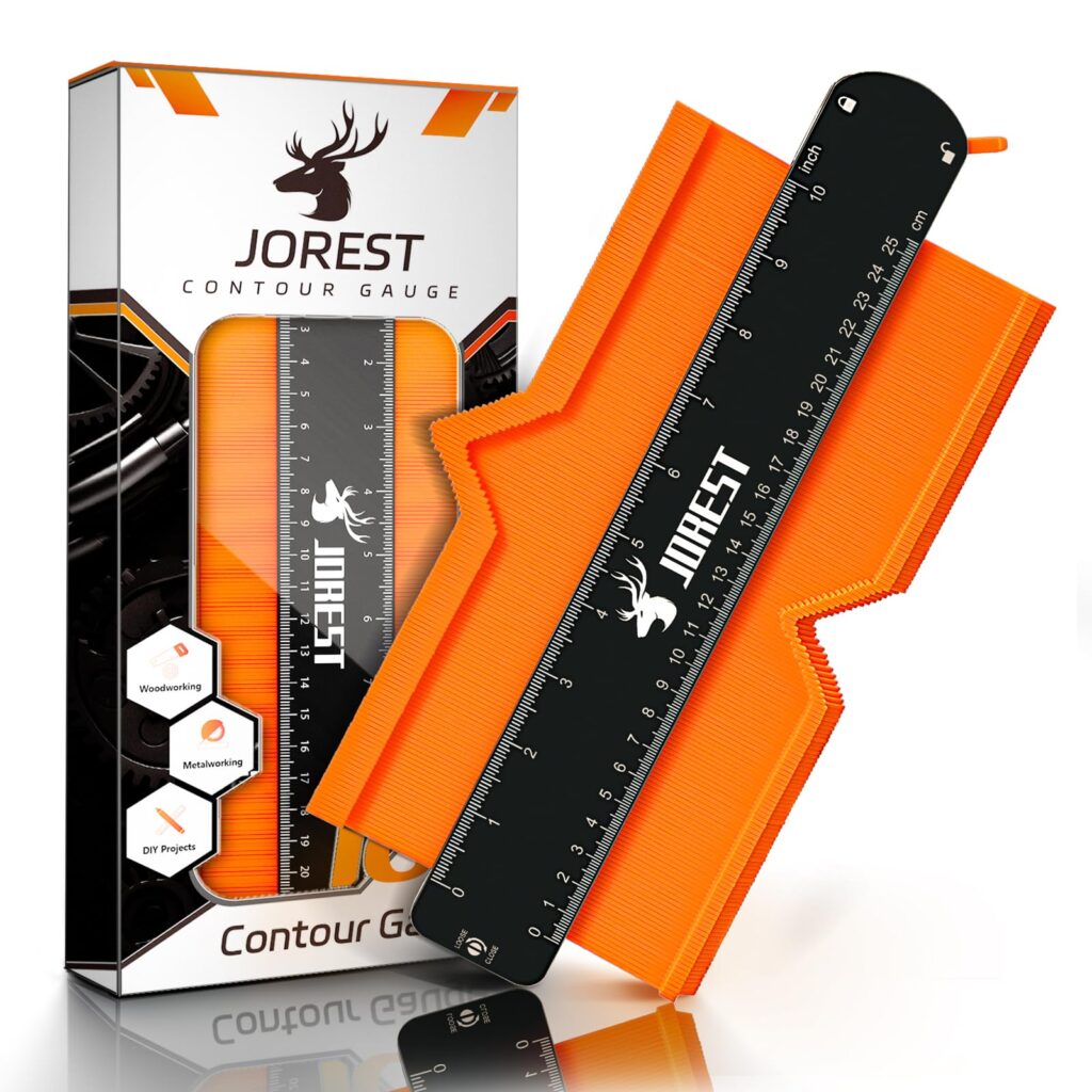 Medidor de Contornos Jorest de 25 cm: Precisión y Versatilidad para Bricolaje