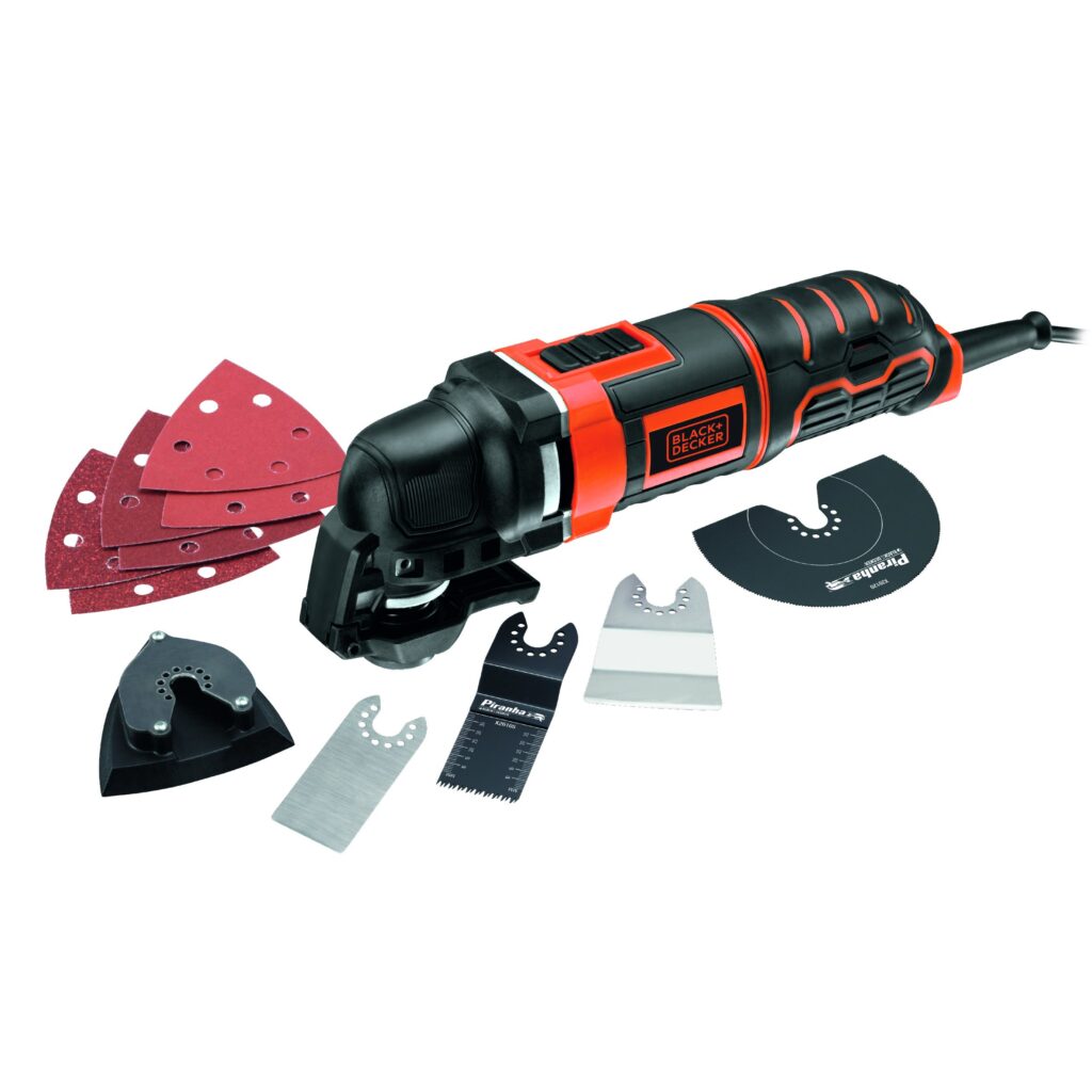 Multiherramienta Oscilante Black+Decker MT300AT-QS: Potencia y Versatilidad en Bricolaje
