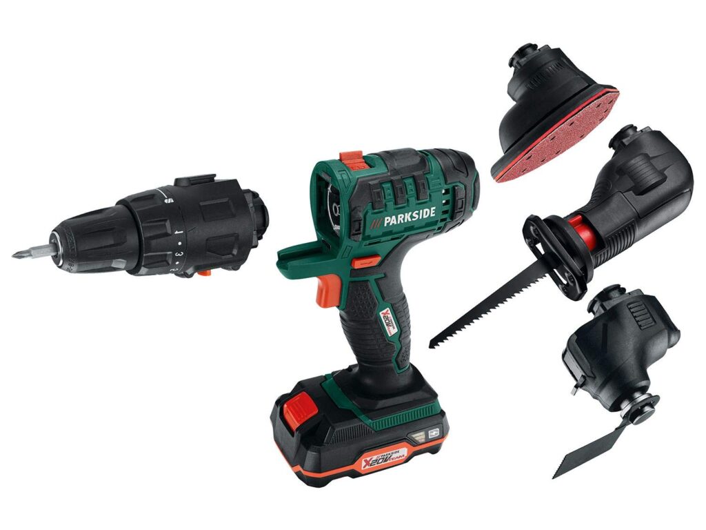 Parkside Dispositivo Combinado 4 en 1: La Herramienta Ideal para Bricolaje