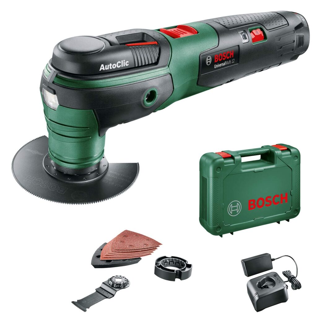Bosch 0603103001: Herramienta Multifuncional Batería para Bricolaje y Hogar