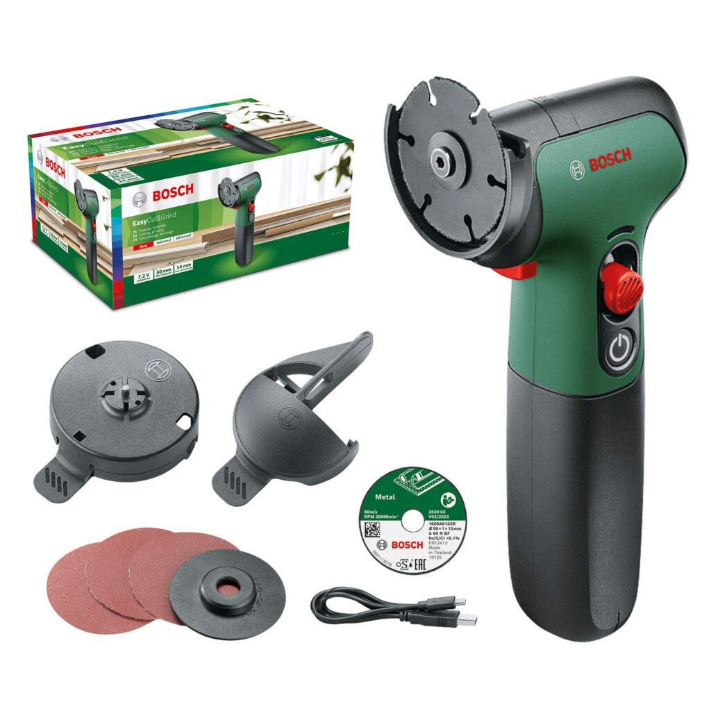 Bosch EasyCut&Grind: La Multiherramienta Inalámbrica Ideal para Bricolaje Versátil