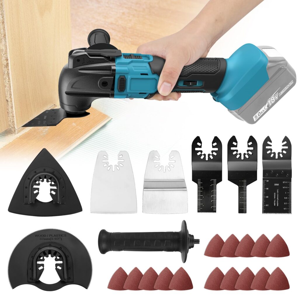 Multiherramienta Oscilante a Batería Makita, Versatilidad y Comodidad para Bricolaje