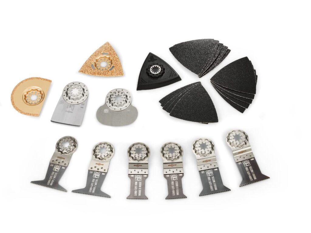 Set de Accesorios FEIN Best of Starlock Renovation para Reformas Eficientes y Profesionales